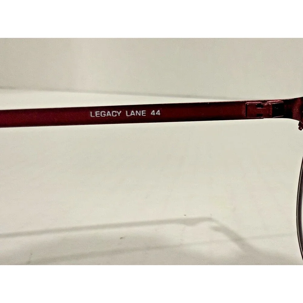RX-ABLE Legacy Lane Women's Red Vivid Eyeglasses 53-18 135‎